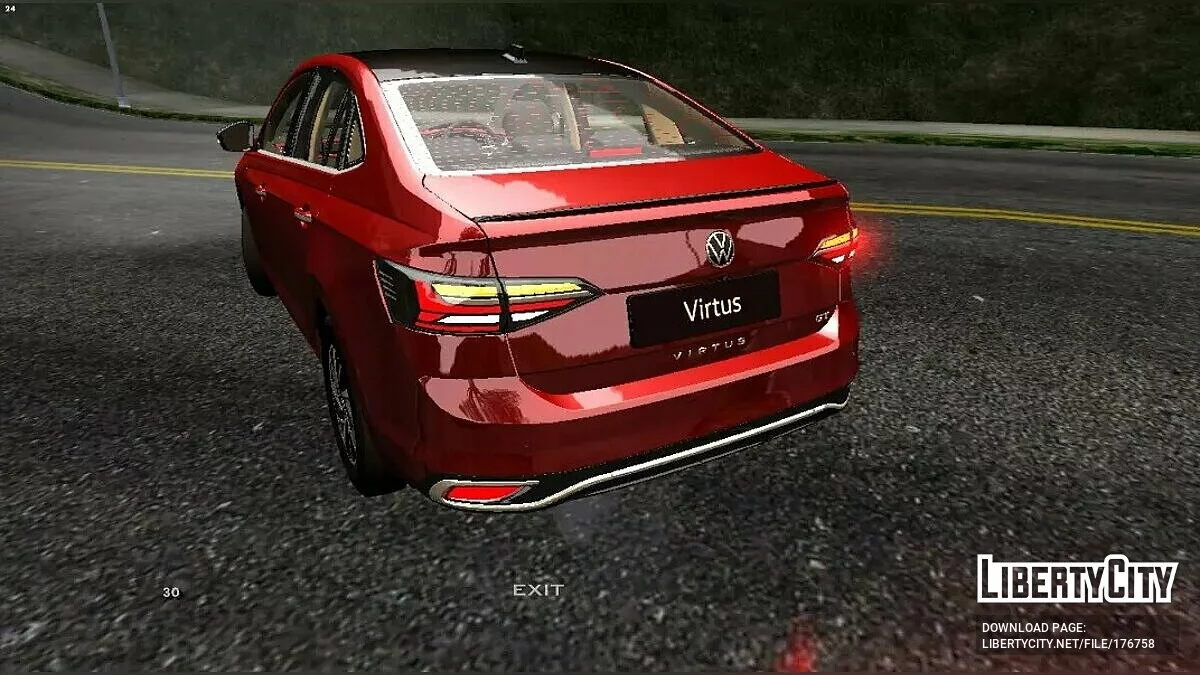 2022 Volkswagen Virtus GT / GTA San Andreas (iOS, Android)