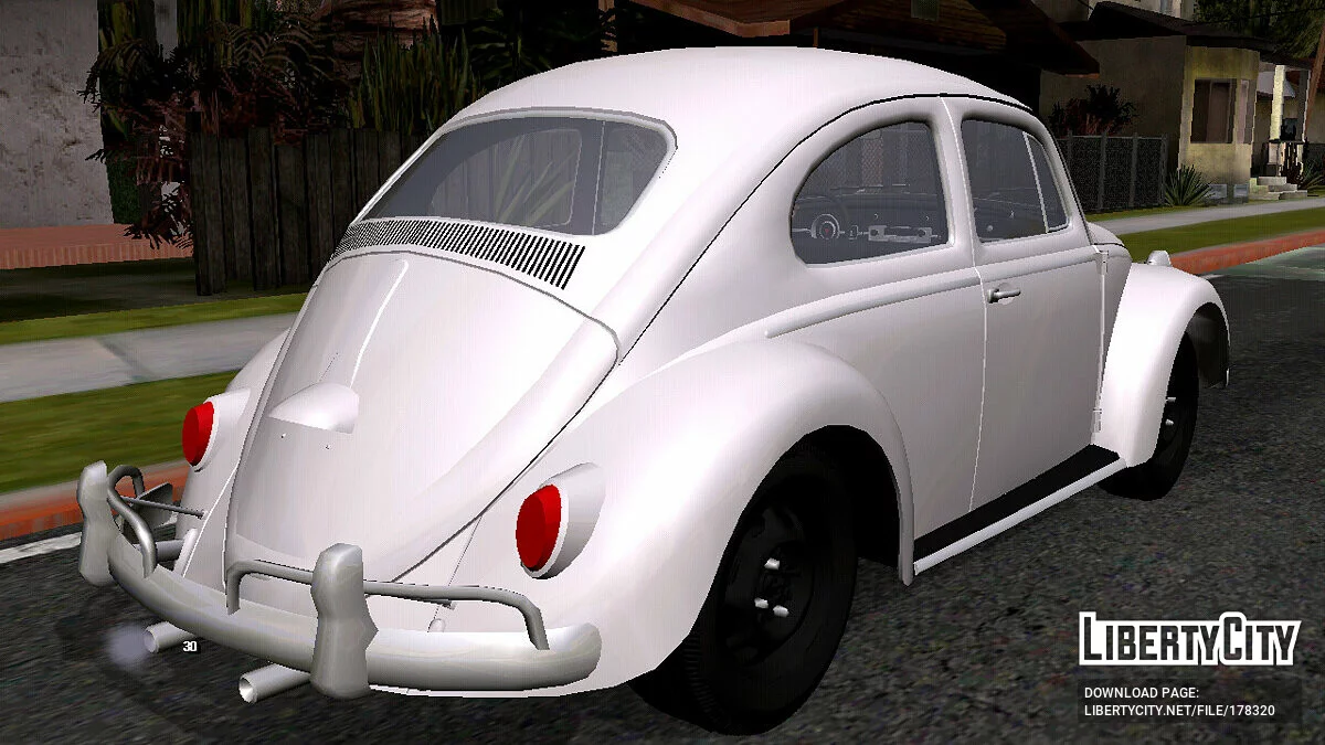 Volkswagen Fusca 1963 Original (только DFF) / GTA San Andreas (iOS, Android)