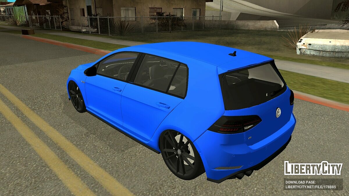 Скачать Volkswagen Golf 7 для GTA San Andreas (iOS, Android)