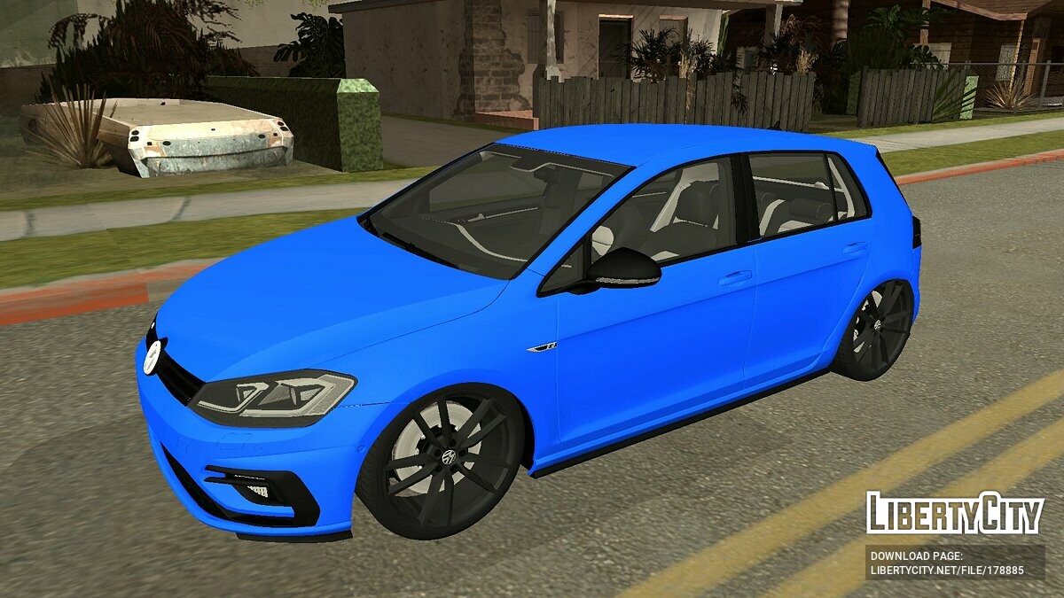 Скачать Volkswagen Golf 7 для GTA San Andreas (iOS, Android)