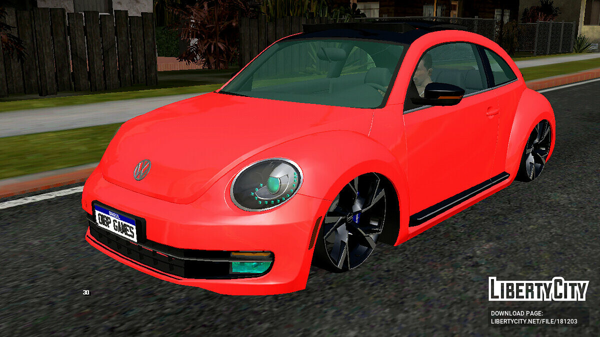 Скачать Volkswagen New Beetle 2015 (только DFF) для GTA San Andreas (iOS,  Android)