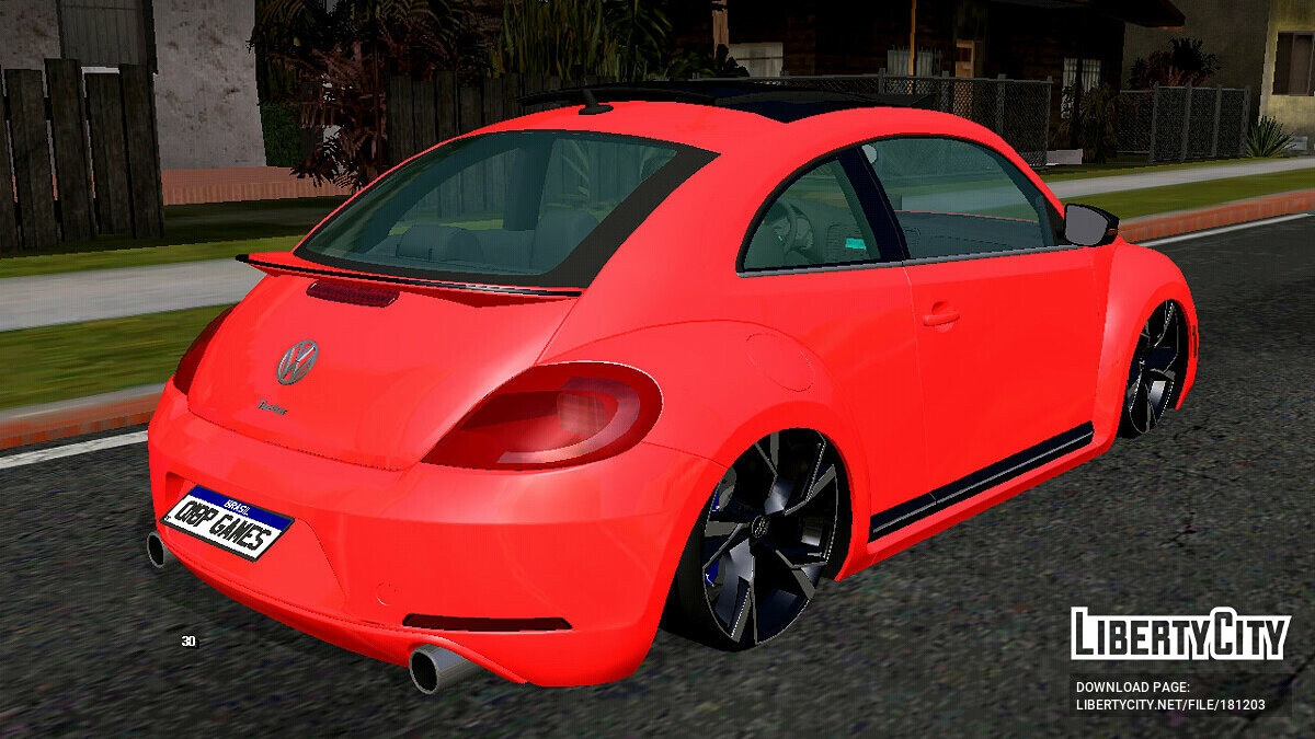 Скачать Volkswagen New Beetle 2015 (только DFF) для GTA San Andreas (iOS,  Android)