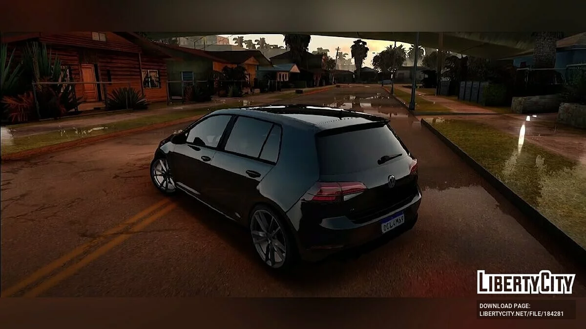 Volkswagen Golf 7.5R (только DFF) / GTA San Andreas (iOS, Android)