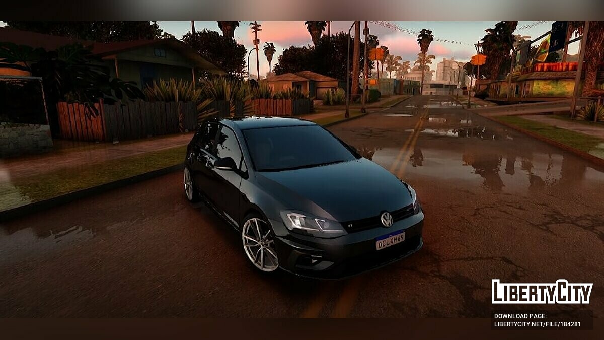 Скачать Volkswagen Golf 7.5R (только DFF) для GTA San Andreas (iOS, Android)