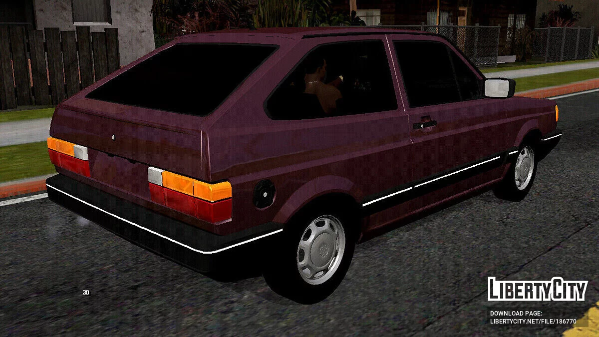 Volkswagen Gol Quadrado Original (только DFF) / GTA San Andreas (iOS, Android)