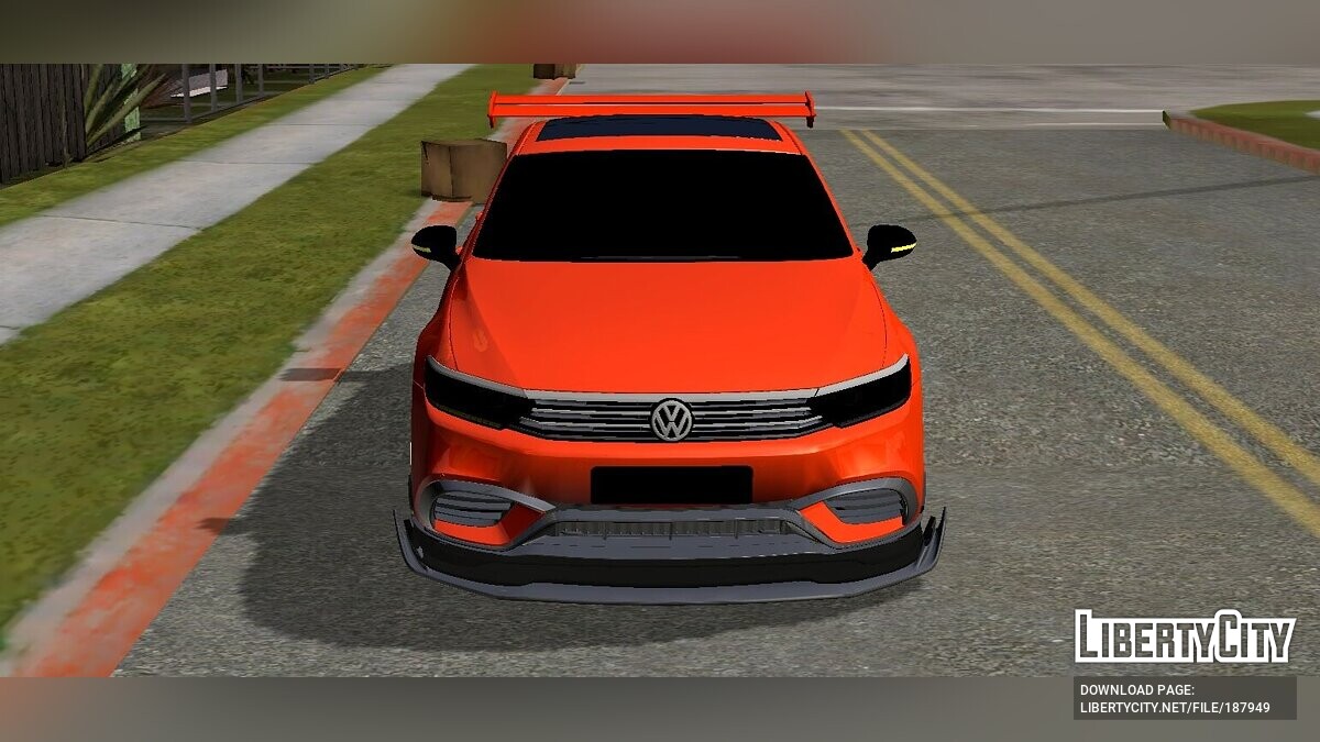 Скачать Volkswagen Passat 2020 (только DFF) для GTA San Andreas (iOS,  Android)