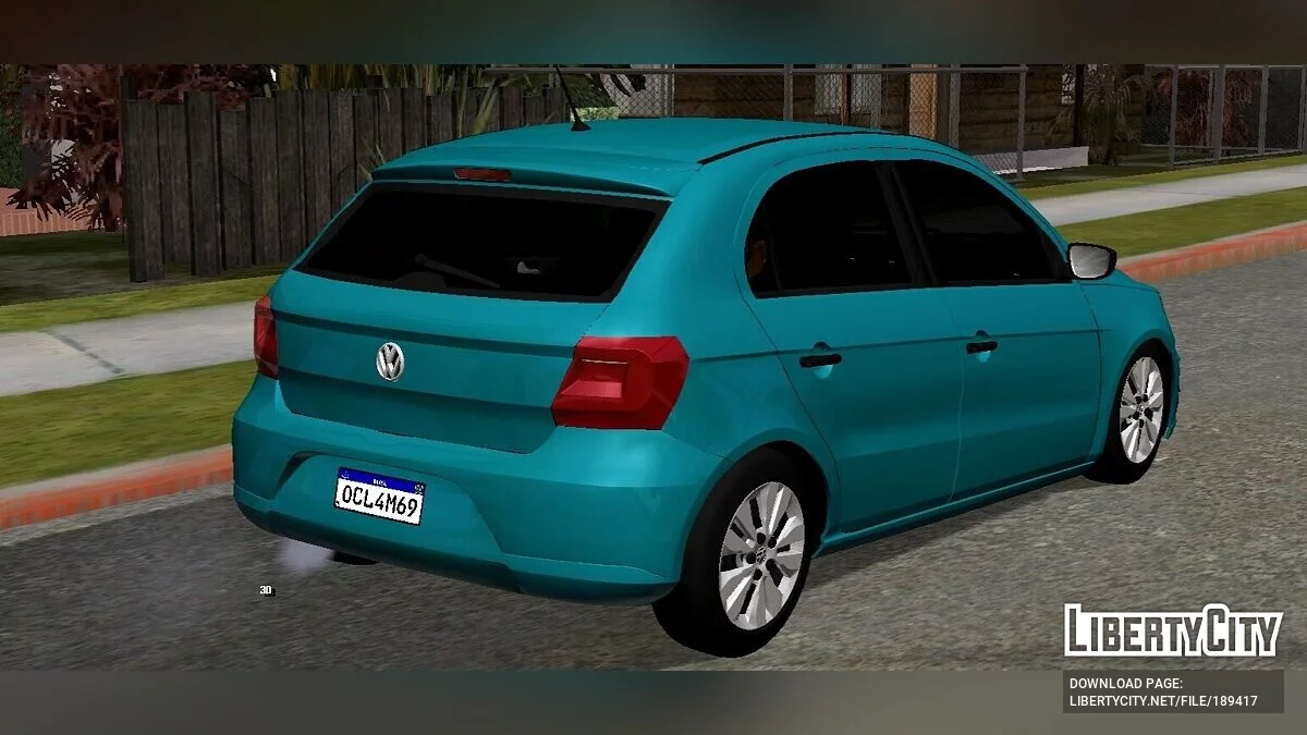 Volkswagen Gol G6 (только DFF) / GTA San Andreas (iOS, Android)