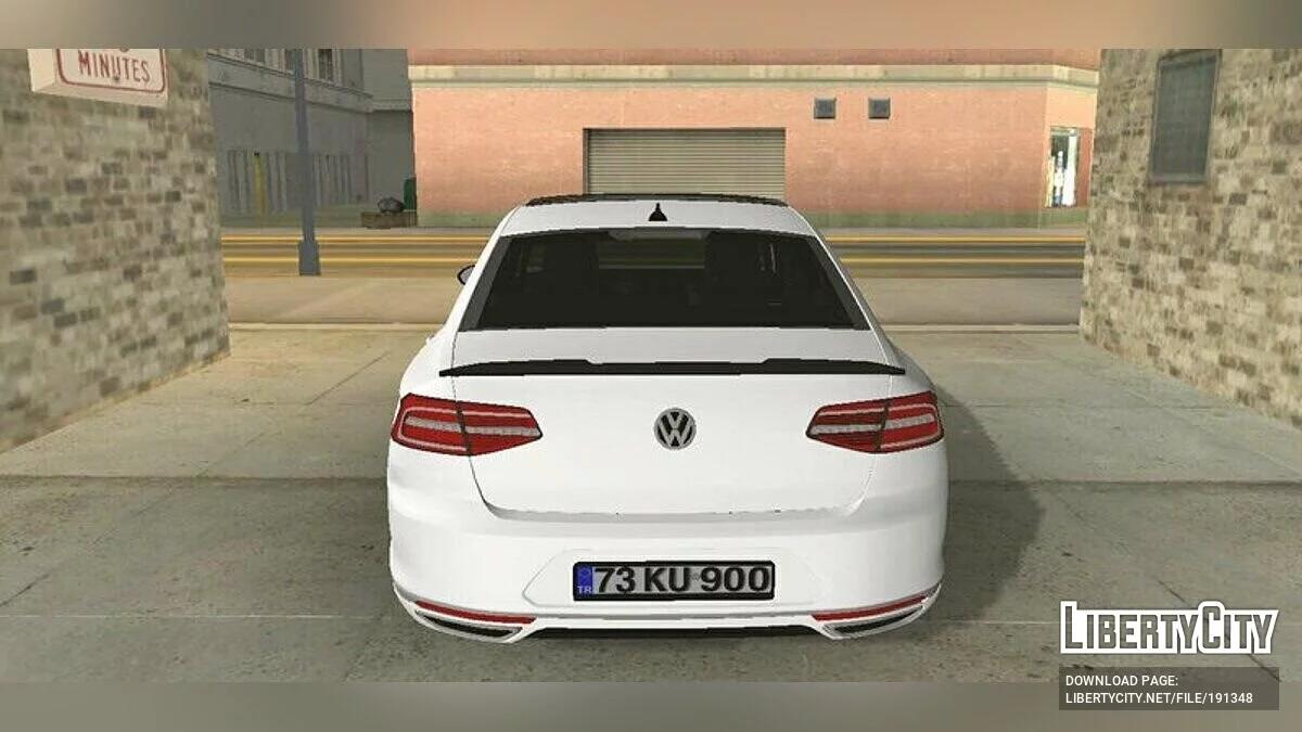 Volkswagen Passat B8 Full Pekey (только DFF) / GTA San Andreas (iOS, Android)