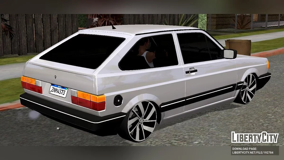 Volkswagen Gol Quadrado (только DFF) / GTA San Andreas (iOS, Android)