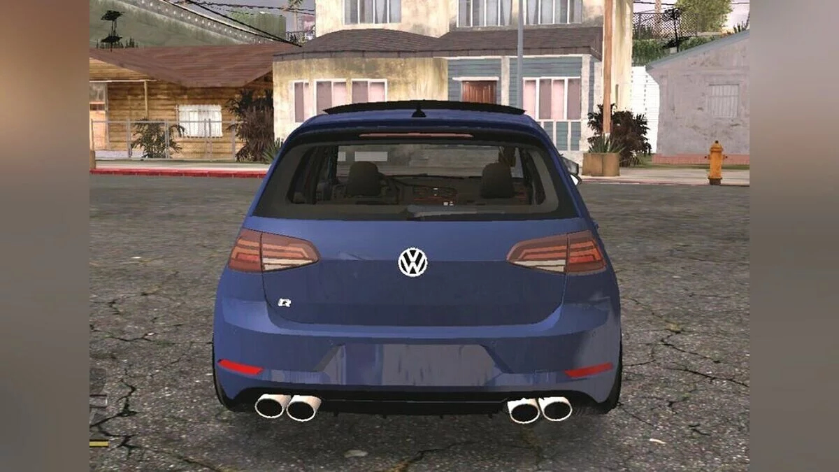 Volkswagen Golf 7.5 R Line Kit (только DFF) / GTA San Andreas (iOS, Android)