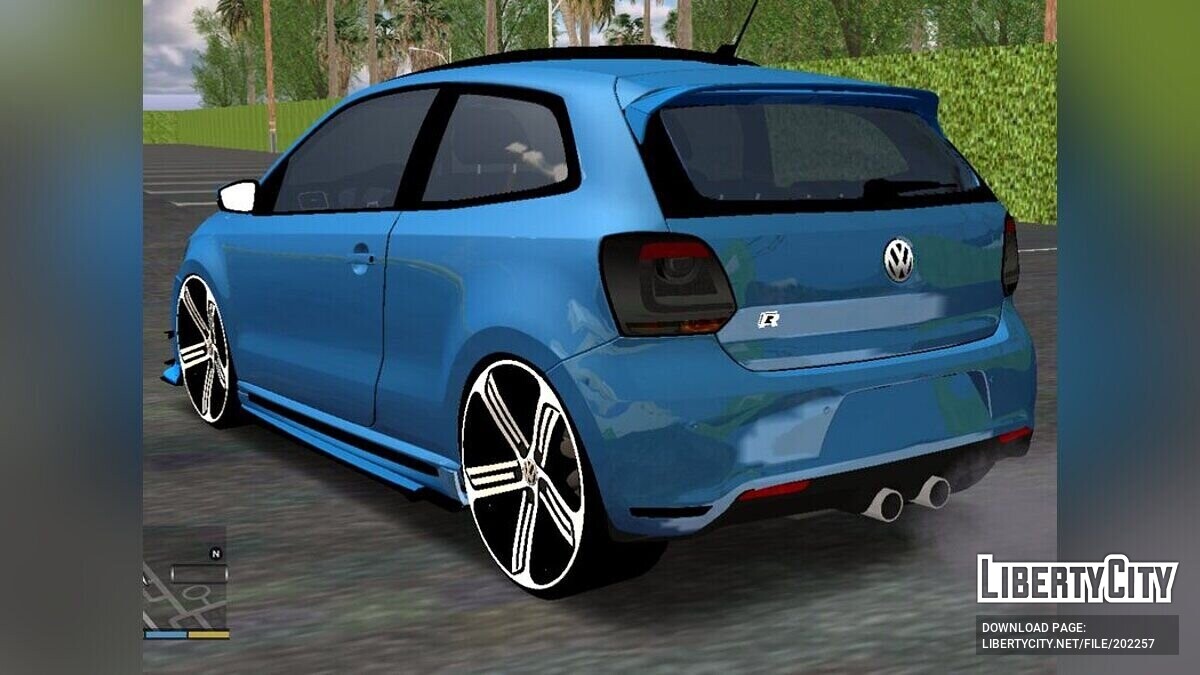 Скачать Volkswagen Polo R20 (только DFF) для GTA San Andreas (iOS, Android)