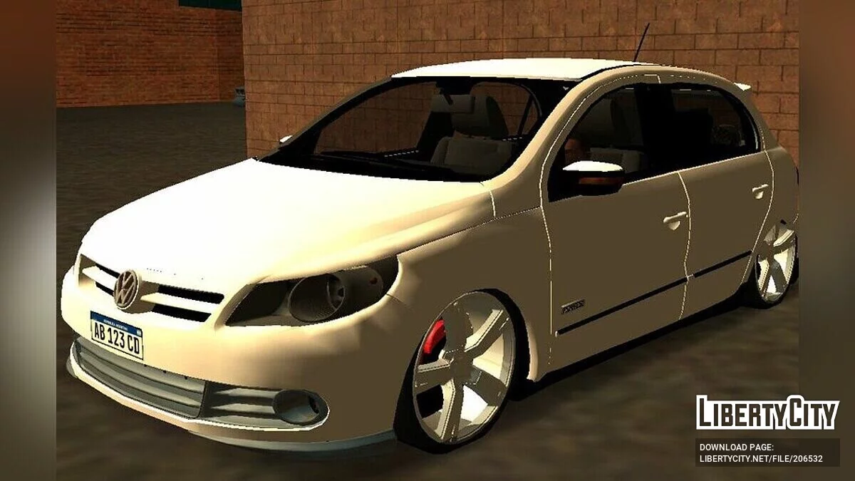 Volkswagen Gol G5 Power Argentina (только DFF) / GTA San Andreas (iOS, Android)