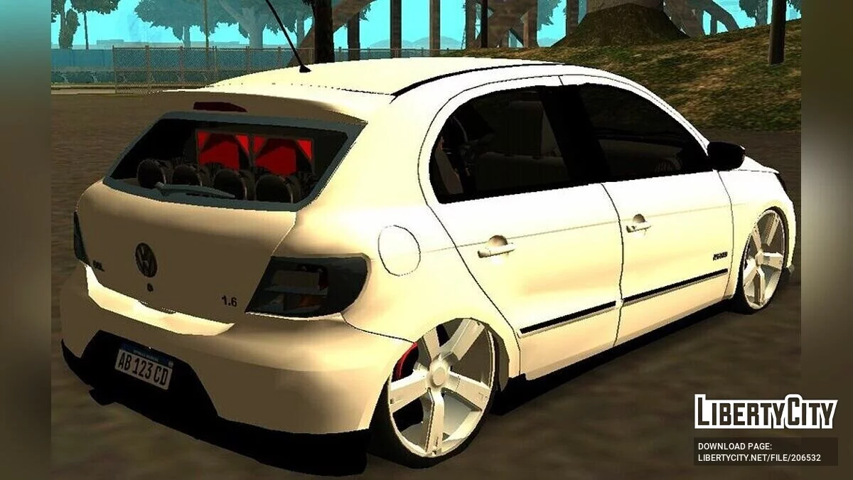 Volkswagen Gol G5 Power Argentina (только DFF) / GTA San Andreas (iOS, Android)