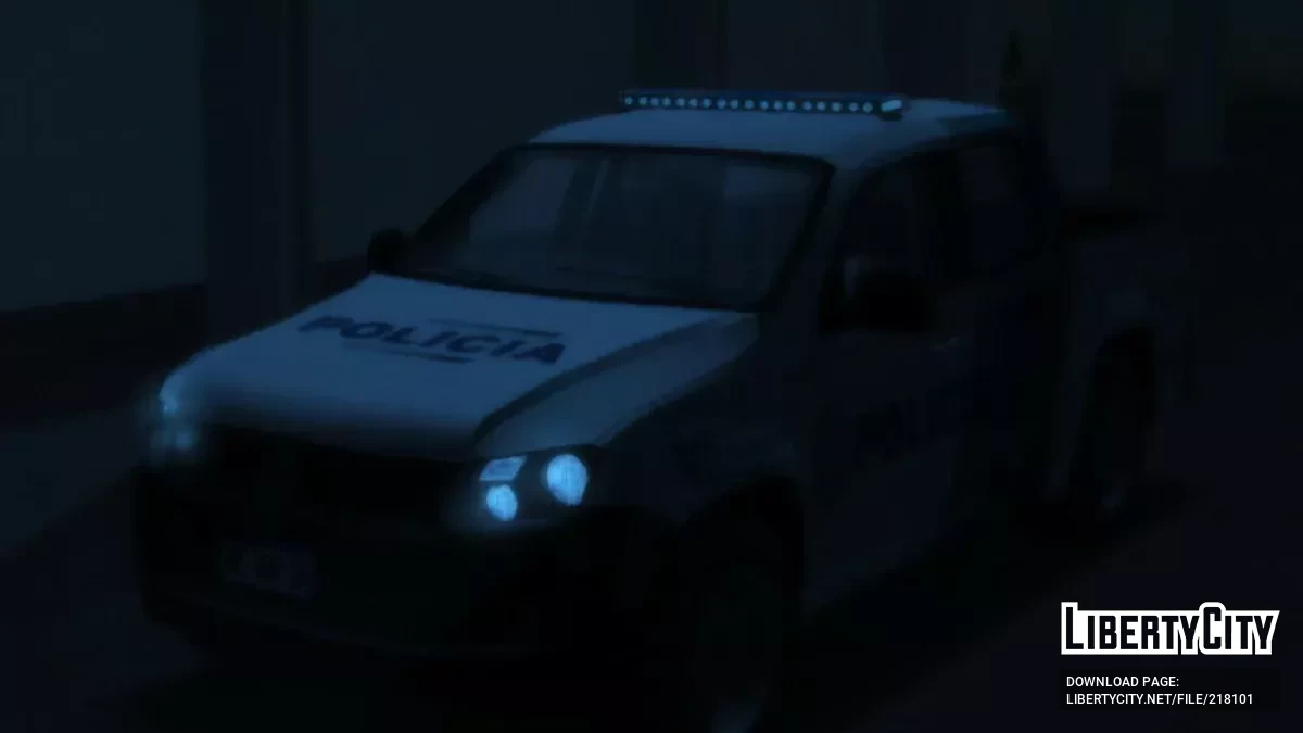 Volkswagen Amarok Policia De Buenos Aires / GTA San Andreas (iOS, Android)