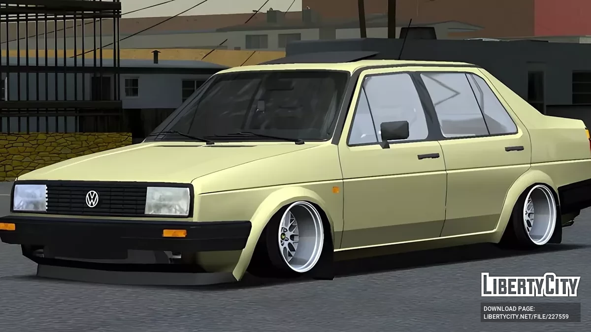 Volkswagen Jetta Mk2 Lowlife / GTA San Andreas (iOS, Android)