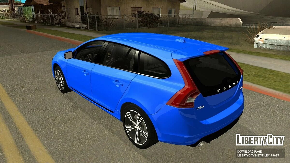Volvo V60 2015 / GTA San Andreas (iOS, Android)