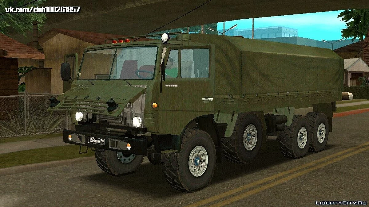 KAMAZ - 6350 / GTA San Andreas (iOS, Android)