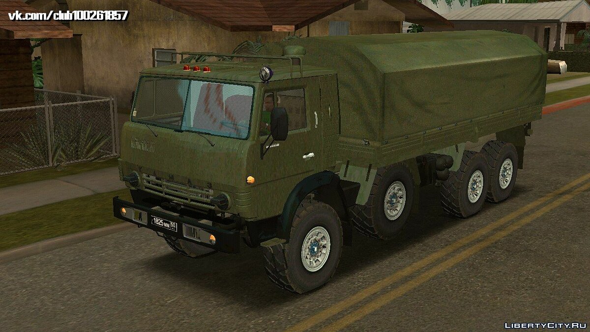 Скачать KAMAZ - 6350 для GTA San Andreas (iOS, Android)