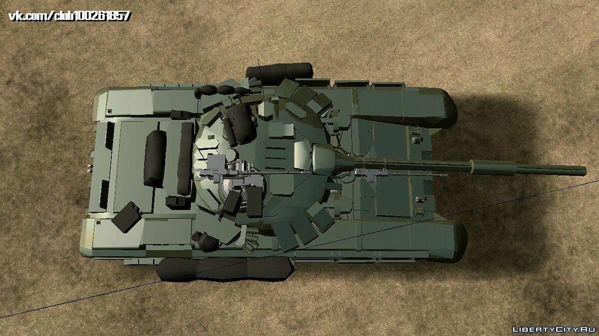 Скачать T-90A-BF4 (только DFF) для GTA San Andreas (iOS, Android)