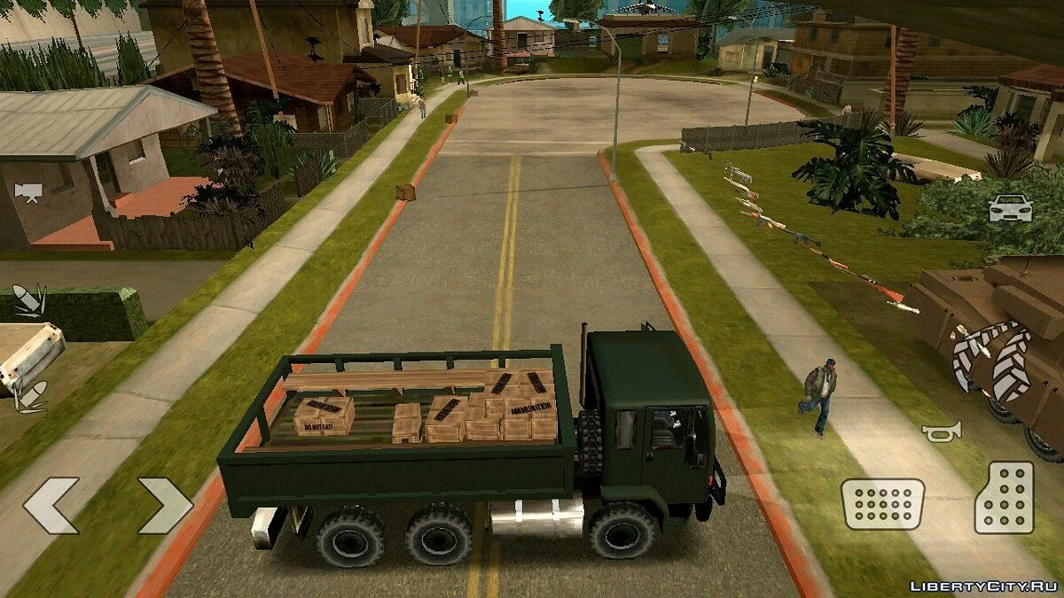 Военный грузовик (только DFF) / GTA San Andreas (iOS, Android)