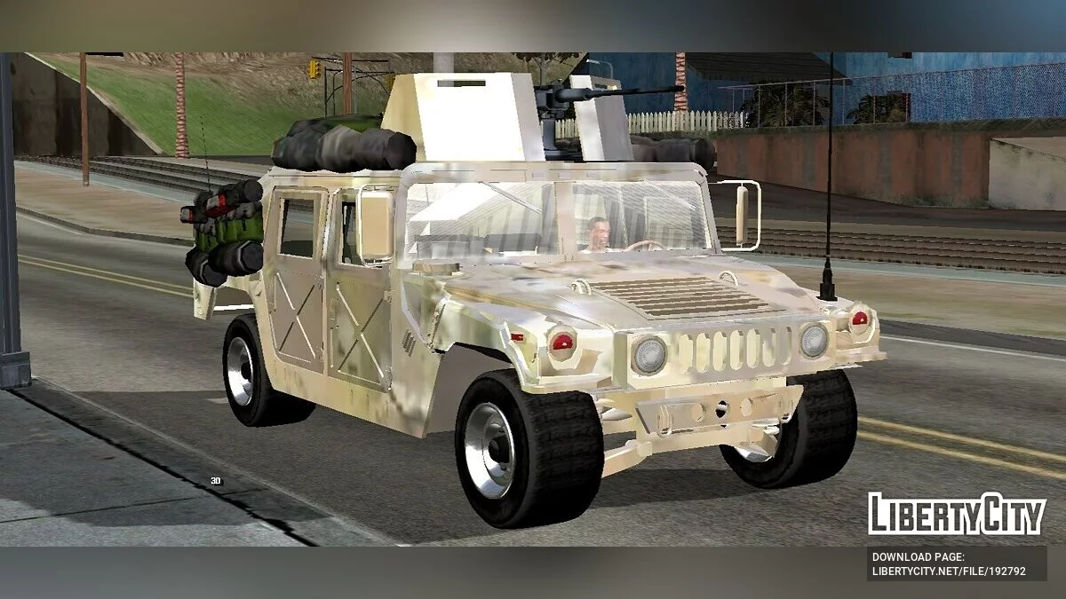 M1A2 Abrams и Hummer H1 (только DFF) / GTA San Andreas (iOS, Android)
