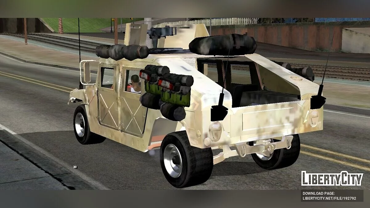 M1A2 Abrams и Hummer H1 (только DFF) / GTA San Andreas (iOS, Android)