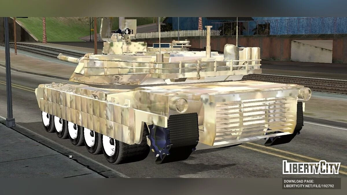 M1A2 Abrams и Hummer H1 (только DFF) / GTA San Andreas (iOS, Android)
