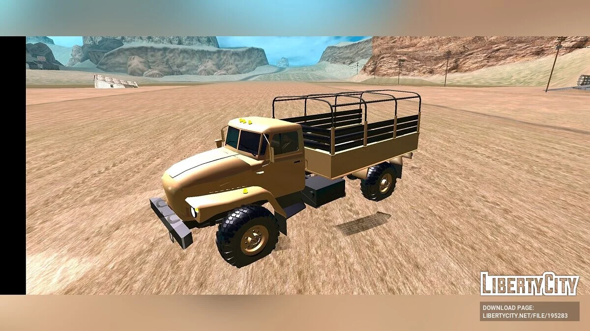 Грузовик УРАЛ / GTA San Andreas (iOS, Android)