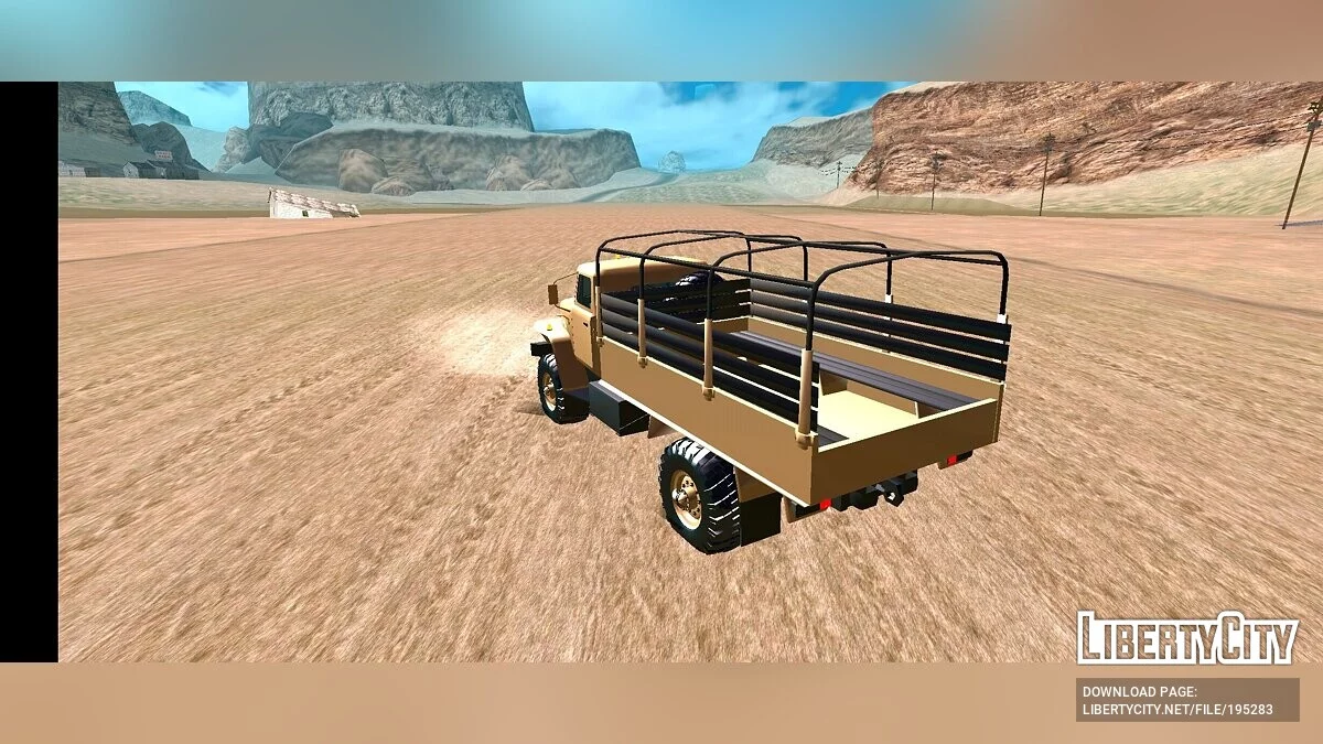 Грузовик УРАЛ / GTA San Andreas (iOS, Android)