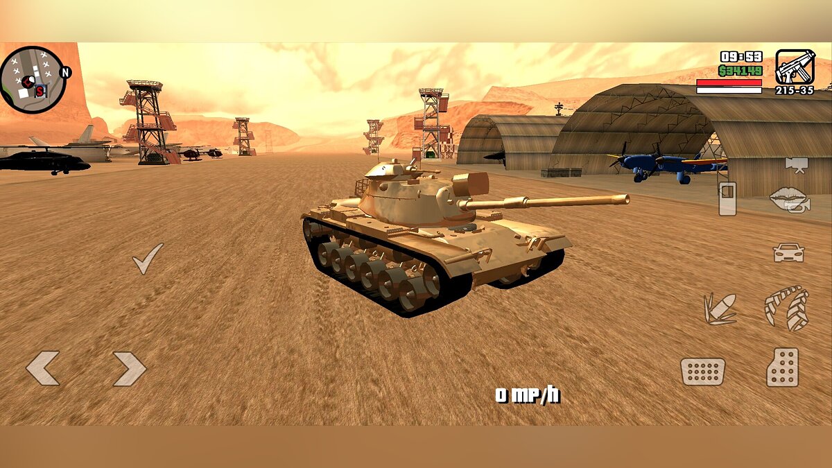 Скачать M60 Patton [только DFF] для GTA San Andreas (iOS, Android)