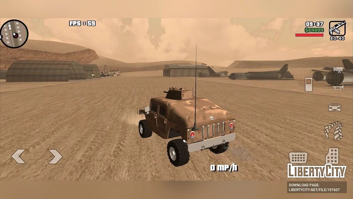 AM HUMVEE / GTA San Andreas (iOS, Android)