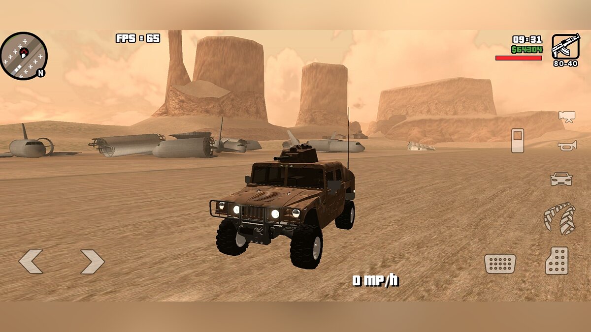 Скачать AM HUMVEE для GTA San Andreas (iOS, Android)