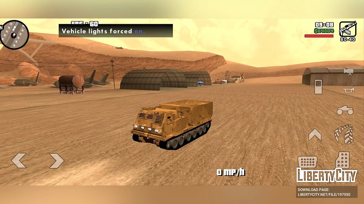 M270 MLRS / GTA San Andreas (iOS, Android)
