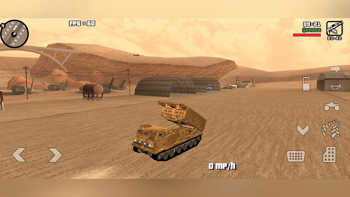 M270 MLRS / GTA San Andreas (iOS, Android)