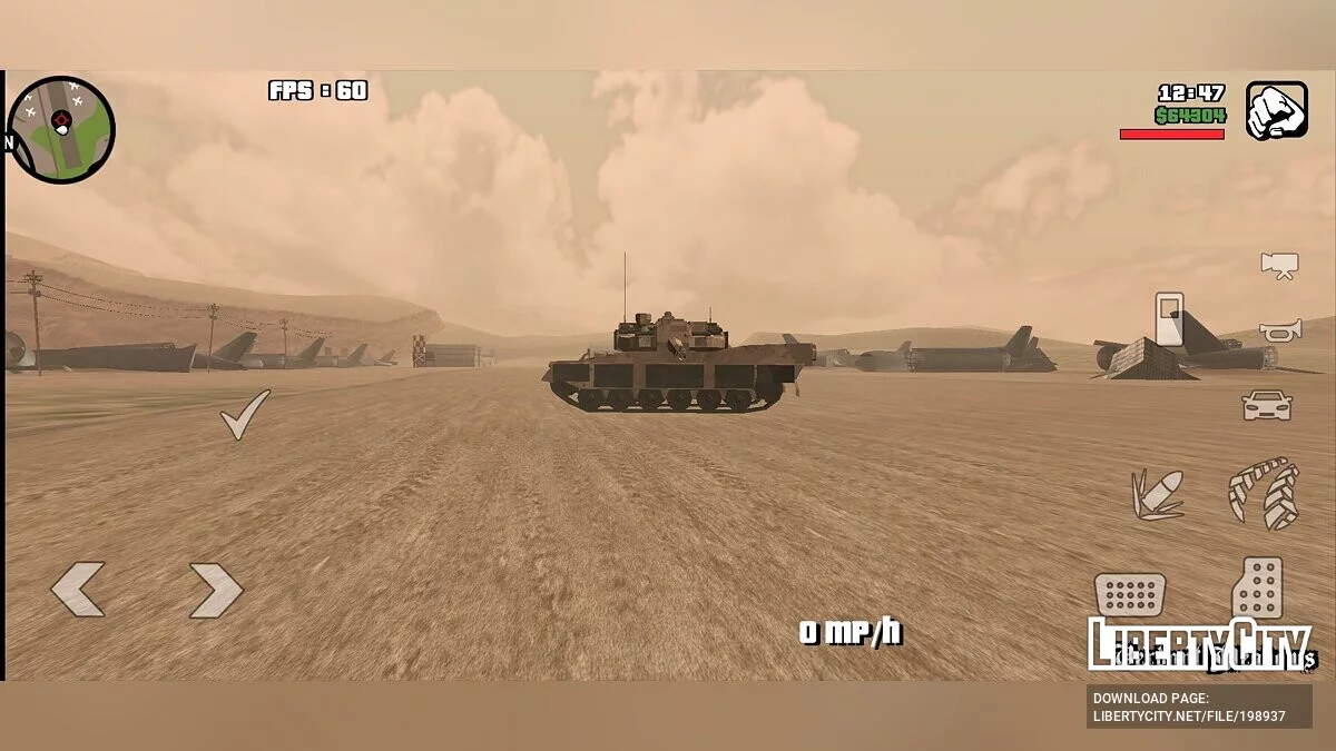 K2 Black Panther / GTA San Andreas (iOS, Android)
