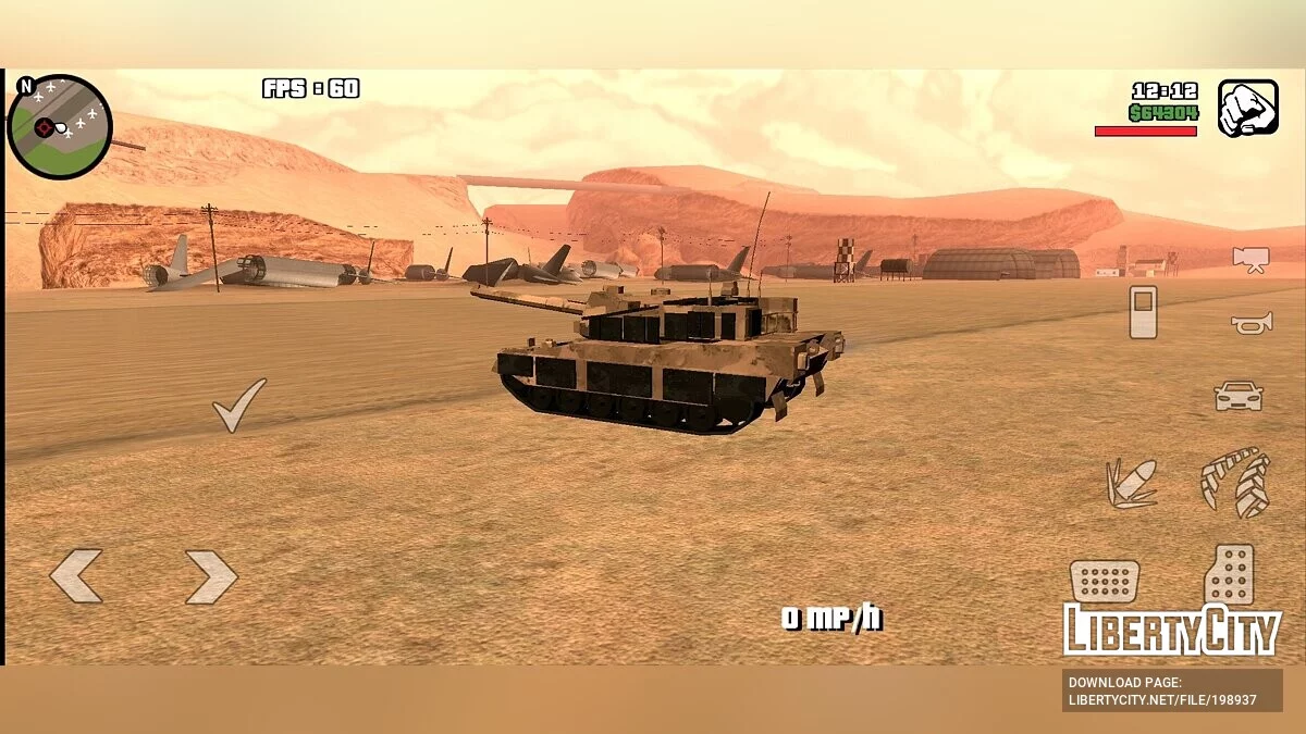 K2 Black Panther / GTA San Andreas (iOS, Android)