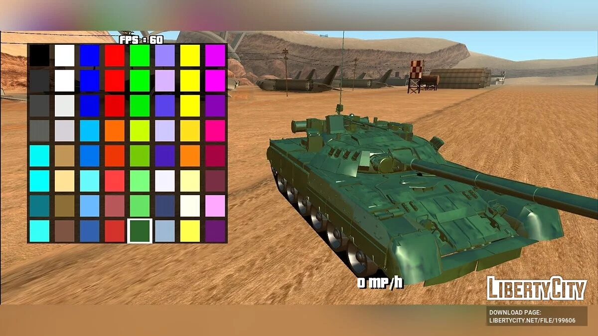 T-80 [DFF Only] / GTA San Andreas (iOS, Android)