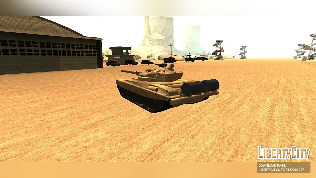 Танк T-72 / GTA San Andreas (iOS, Android)