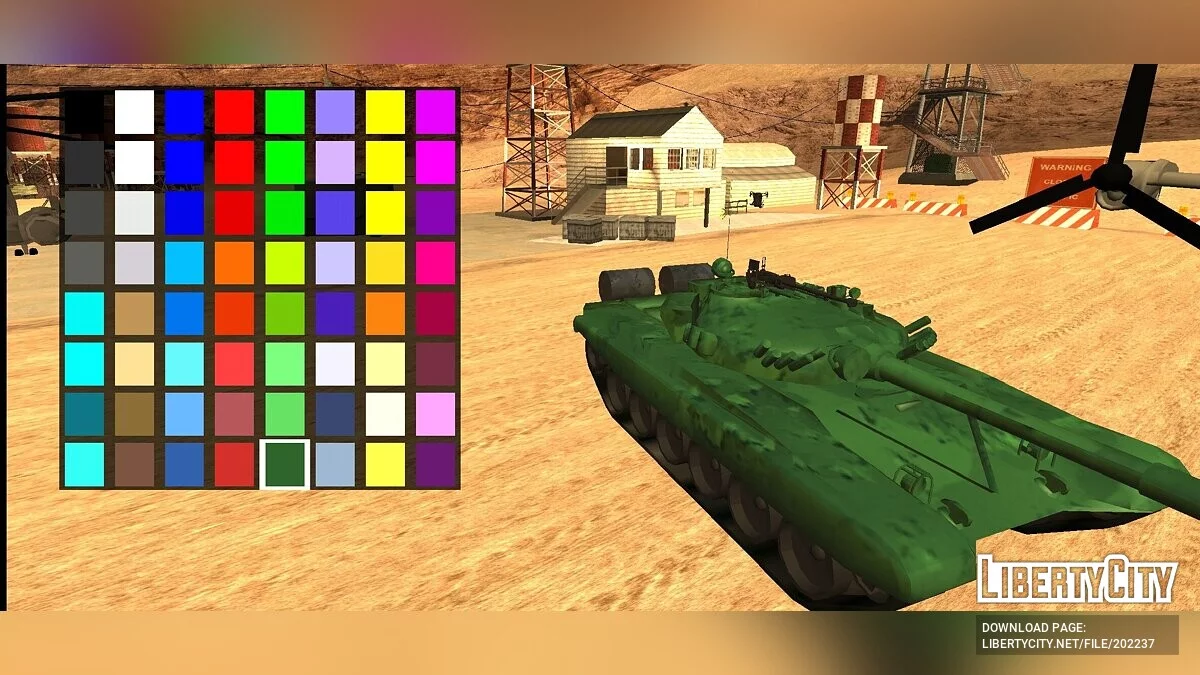 Танк T-72 / GTA San Andreas (iOS, Android)