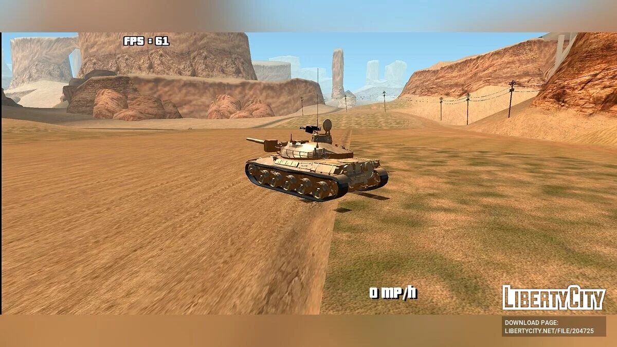 AMX-30 [DFF Only] / GTA San Andreas (iOS, Android)