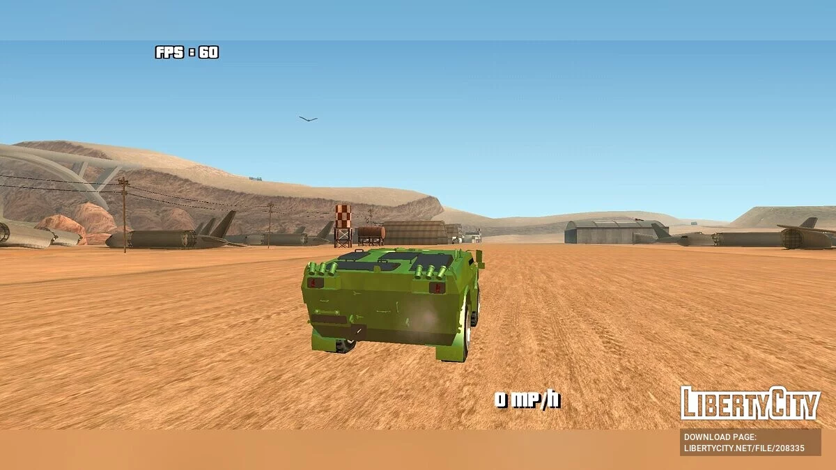 Fennek H1 [DFF Only] / GTA San Andreas (iOS, Android)