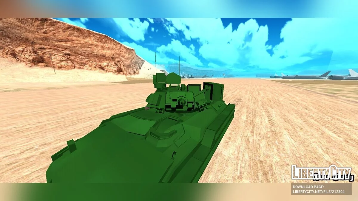 M2A3 Bradley / GTA San Andreas (iOS, Android)