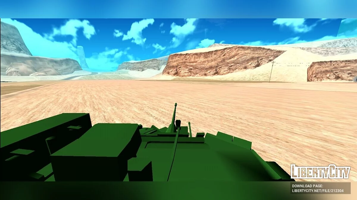 M2A3 Bradley / GTA San Andreas (iOS, Android)