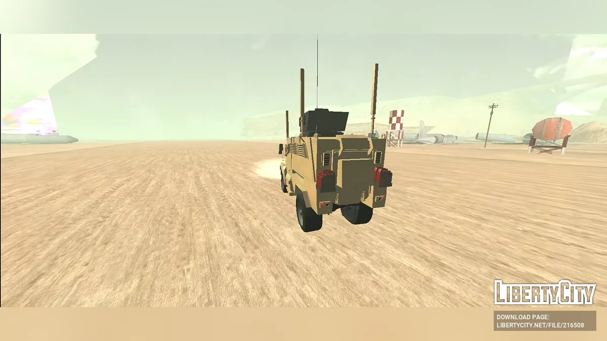 Бронемашина MRAP [DFF Only] / GTA San Andreas (iOS, Android)