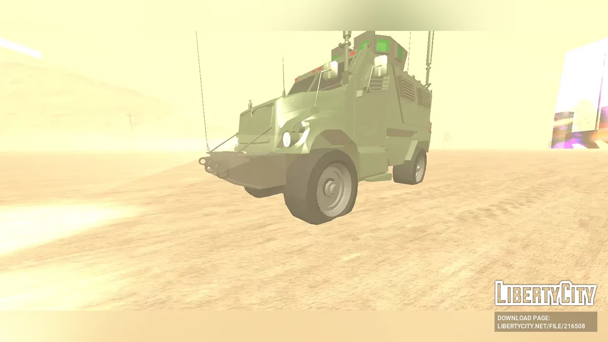 Бронемашина MRAP [DFF Only] / GTA San Andreas (iOS, Android)