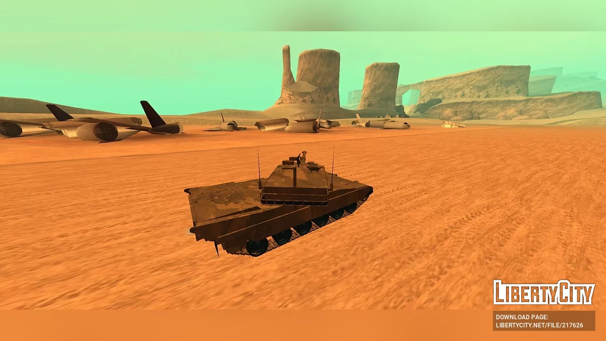 Type 90 [DFF Only] / GTA San Andreas (iOS, Android)