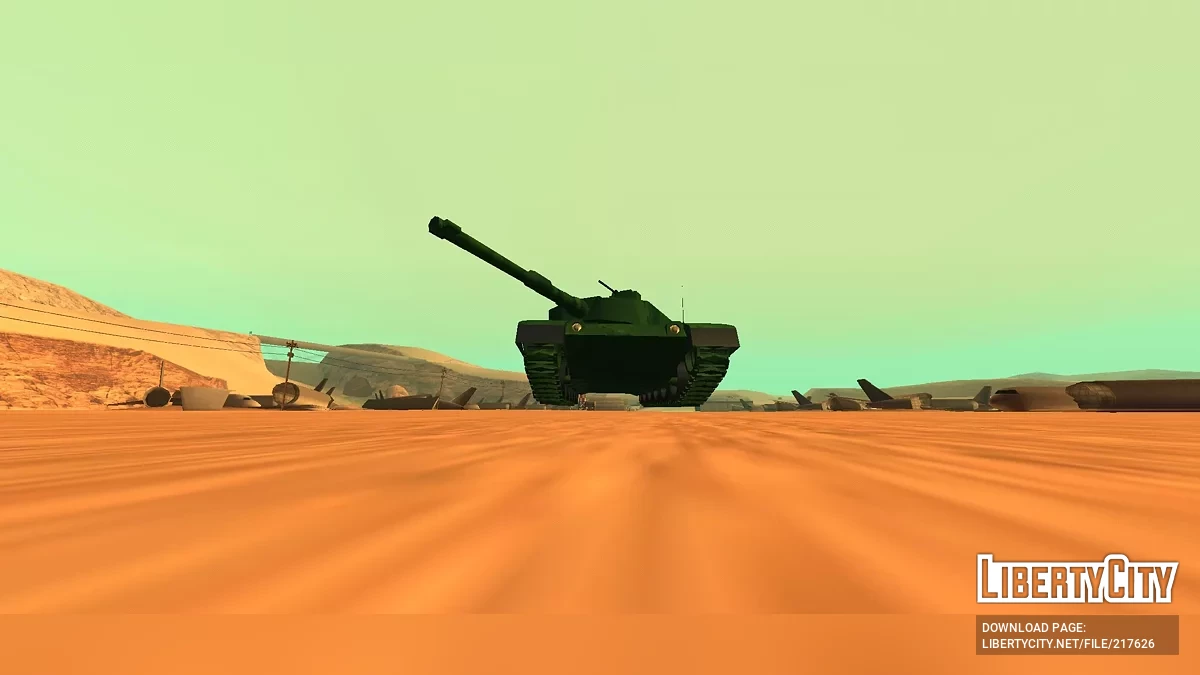 Type 90 [DFF Only] / GTA San Andreas (iOS, Android)