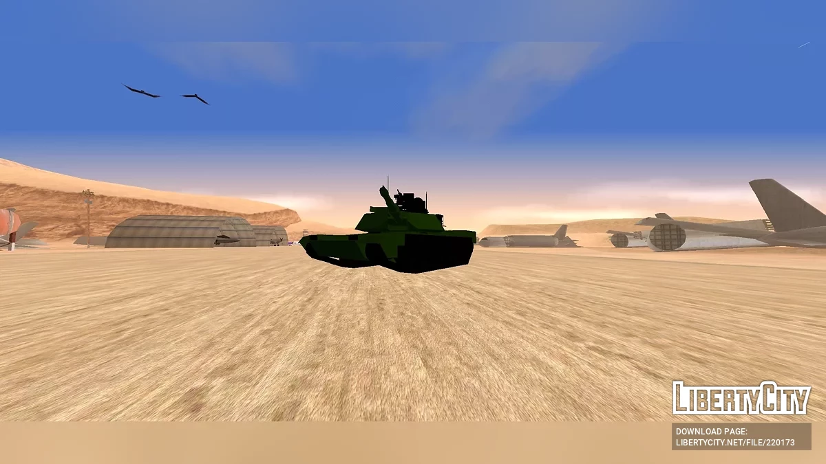 M1A2 sup V2 [DFF Only] / GTA San Andreas (iOS, Android)