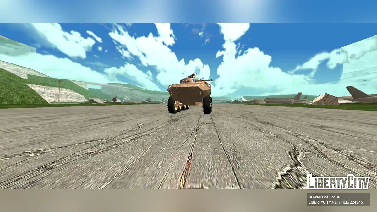 БТР-90 [Только DFF] / GTA San Andreas (iOS, Android)