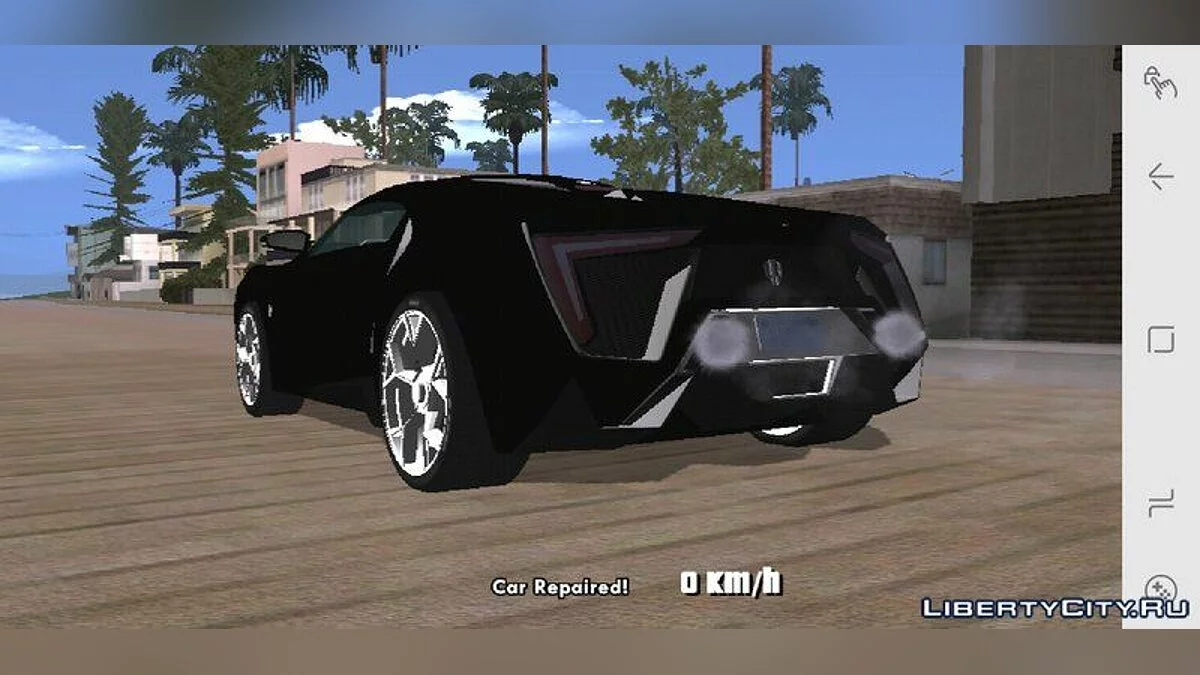 GTA SA Mobile W - Motors Lykan Hypersport / GTA San Andreas (iOS, Android)